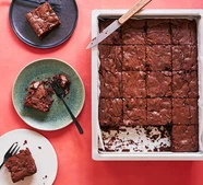 Courgette brownies