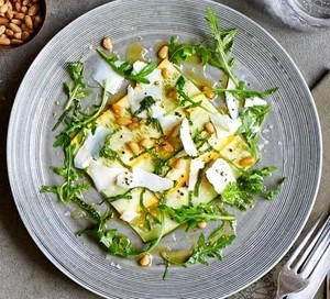 Courgette carpaccio 