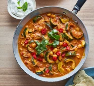 Courgette curry