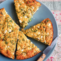 Courgette frittata
