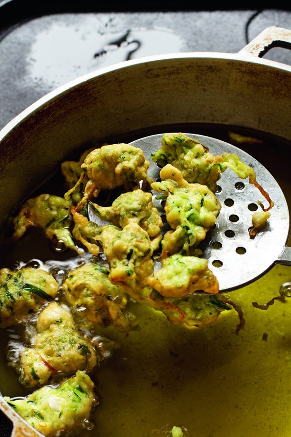 Courgette fritters