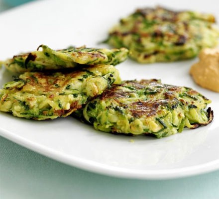 Courgette fritters