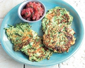 Courgette fritters
