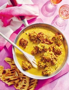 Courgette kofta curry