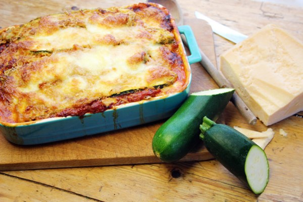 Courgette Parmigiana