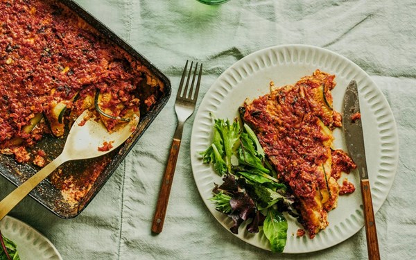 Courgette Parmigiana