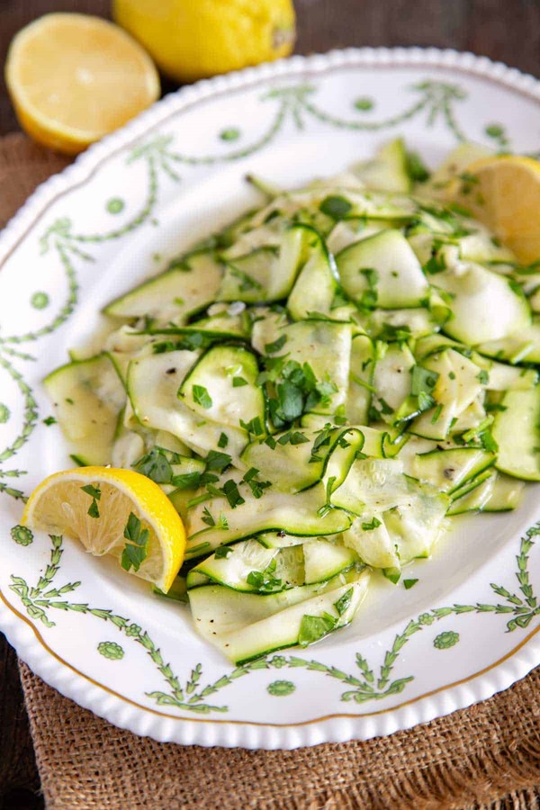 Courgette salad (zucchini salad)