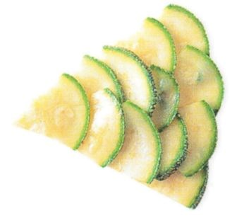 Courgette scales