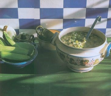 Courgette soup (Zuppa di zucchine)