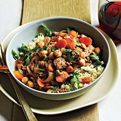 Couscous-arugula salad