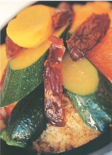 Couscous with dates