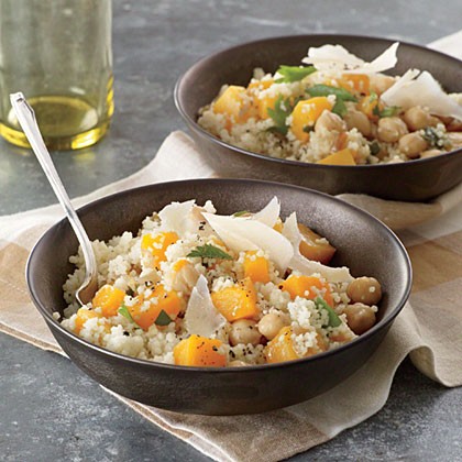 Couscous with winter vegetables