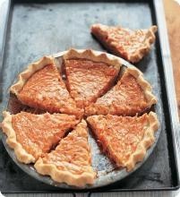 Cousin Eunice's grated carrot pie