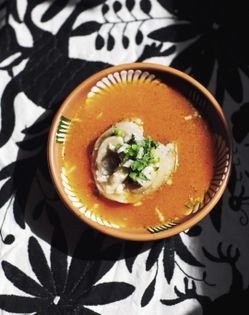 Cow foot soup (Caldo de pata)