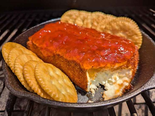 "Cowboy" cream cheese dip