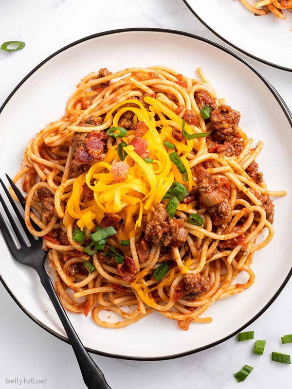 Cowboy spaghetti