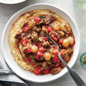 Cowboy-style beef and vegetable ragout