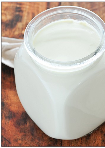 Cow's milk yoghurt