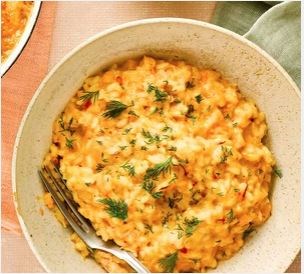Crab & saffron risotto