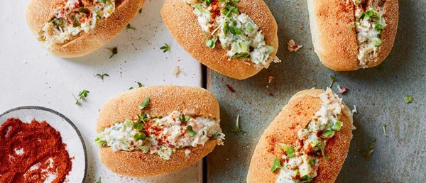 Crab and avocado rolls