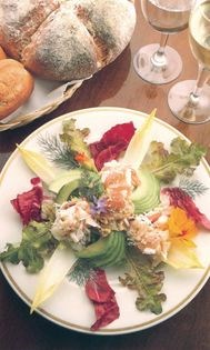 Crab and avocado salad [Richard Smith]