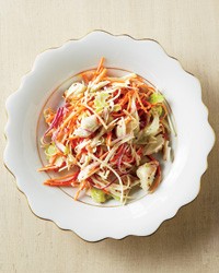 Crab and celery root remoulade