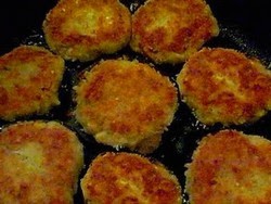 Crab, artichoke and potato croquettes