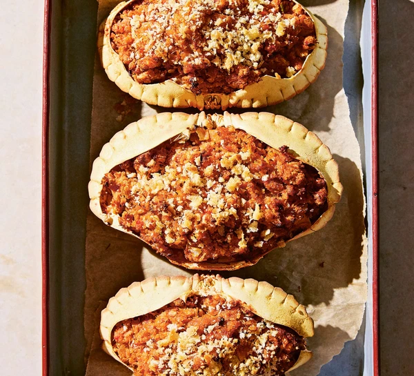 Crab back (stuffed crab shells)