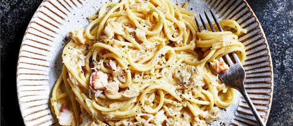 Crab cacio e pepe