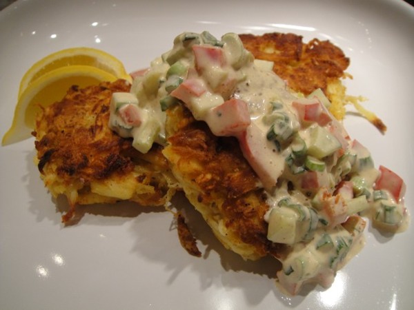 Crab cakes, my (new) way