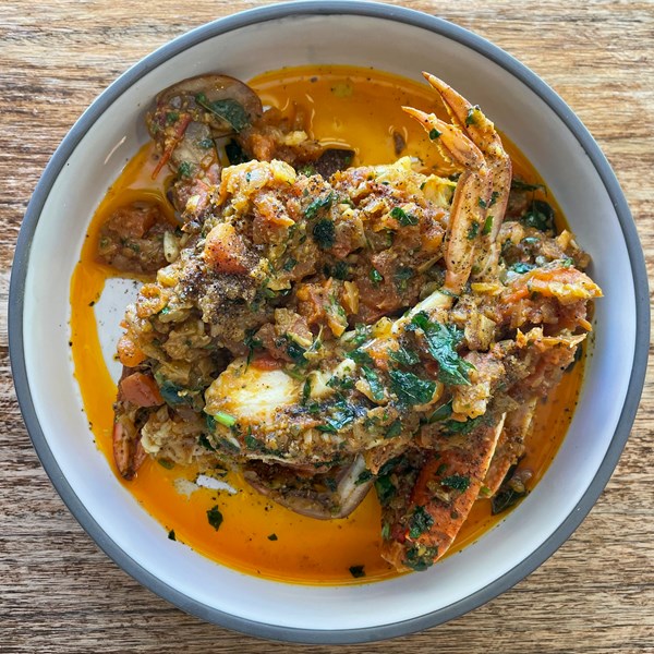 Crab Chettinad (Chettinad nandu masala)