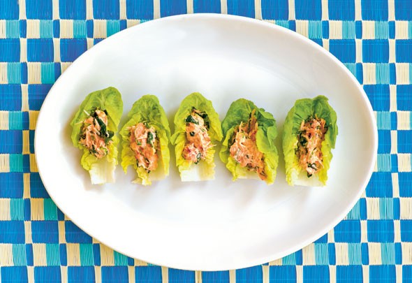 Crab, chilli and coriander