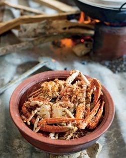 Crab curry