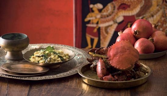 Crab curry