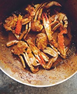 Crab curry (Nandu kari)