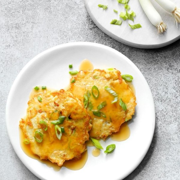 Crab egg foo yong