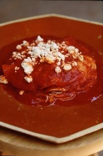Crab enchiladas (Enchiladas de cangrejo)