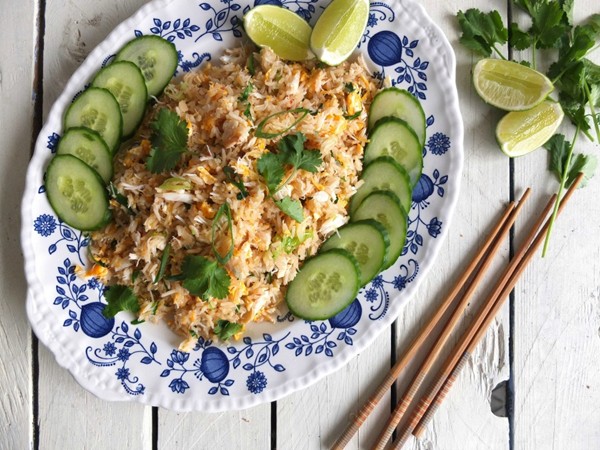 Crab fried rice