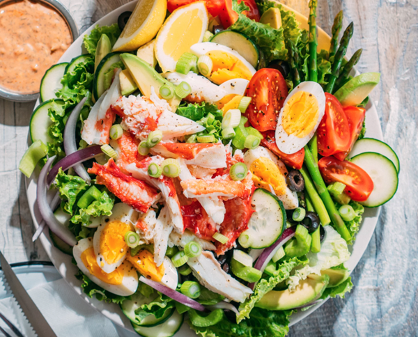 Crab Louie salad