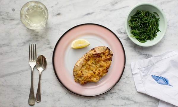 Crab macaroni cheese