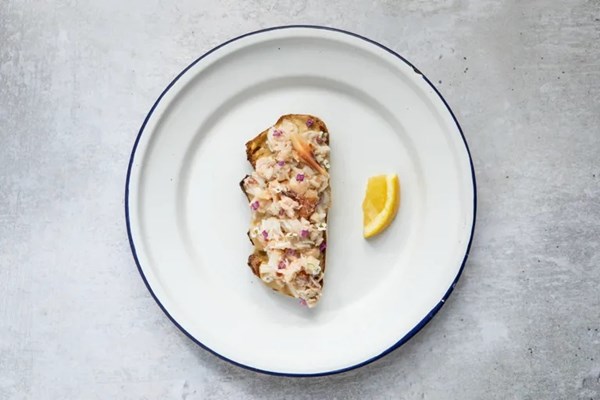 Crab on toast 