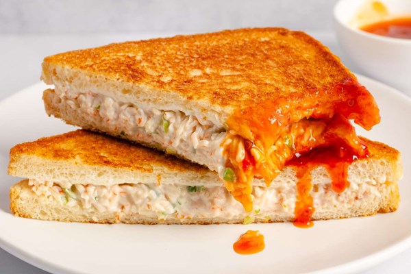 Crab Rangoon sandwiches
