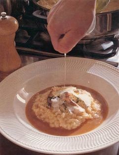 Crab risotto