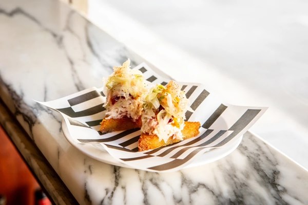 Crab rösti [Max Coen]