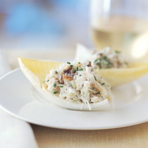 Crab salad bites