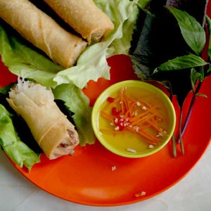 Crab spring rolls (Chả giò cua)