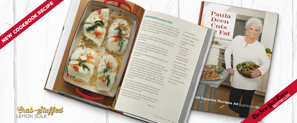 Crab-stuffed lemon sole