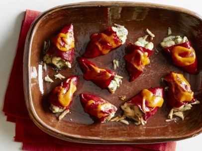 Crab-stuffed piquillo peppers