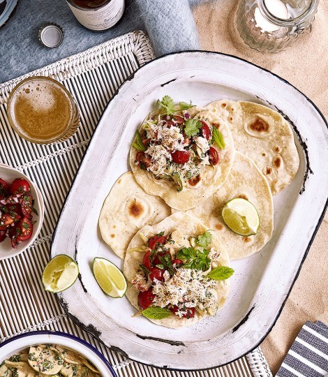 Crab tacos