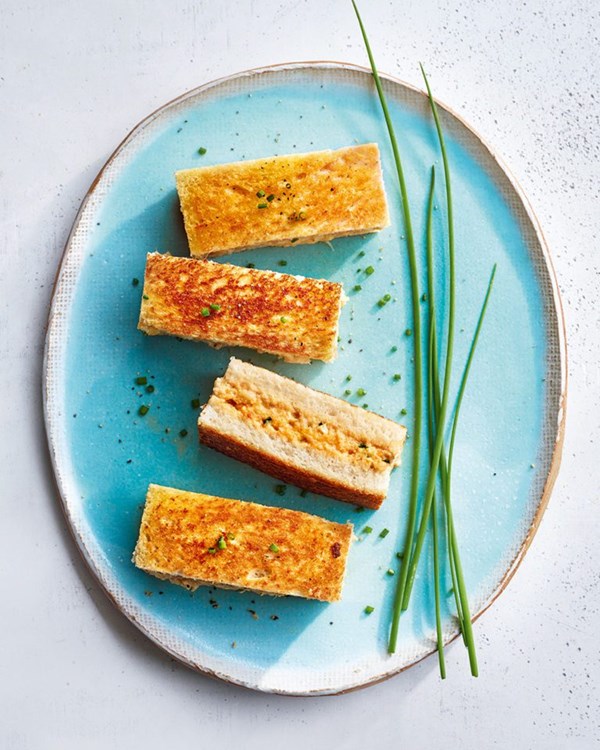 Crab toastie 